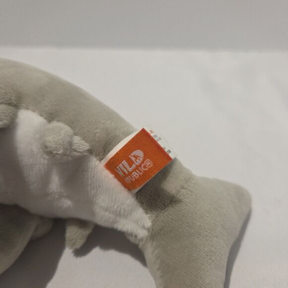 Wild Republic Huggers Plush Stuffed Animal Snap Bracelet Great White Shark 9” - Picture 2 of 5